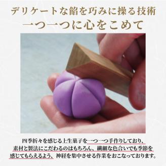 ふるさと納税限定 創作上生菓子「花木暦」《 上生菓子 美味しい お菓子 手作り 国産 スイーツ 詰め合わせ プレゼント お取り寄せ 贈答 ギフト 送料無料 美味しい おすすめ 》【2402H01704】