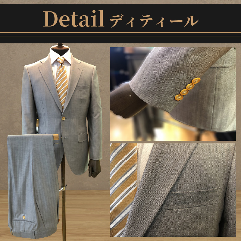 オーダースーツ(厳選・最高級服地・高級仕立SUPER180S)＜ベスト付きスーツ(スリーピース)＞《 スーツ オーダースーツ ビジネス ウール 最高仕立 上質 》【2599Q05110】