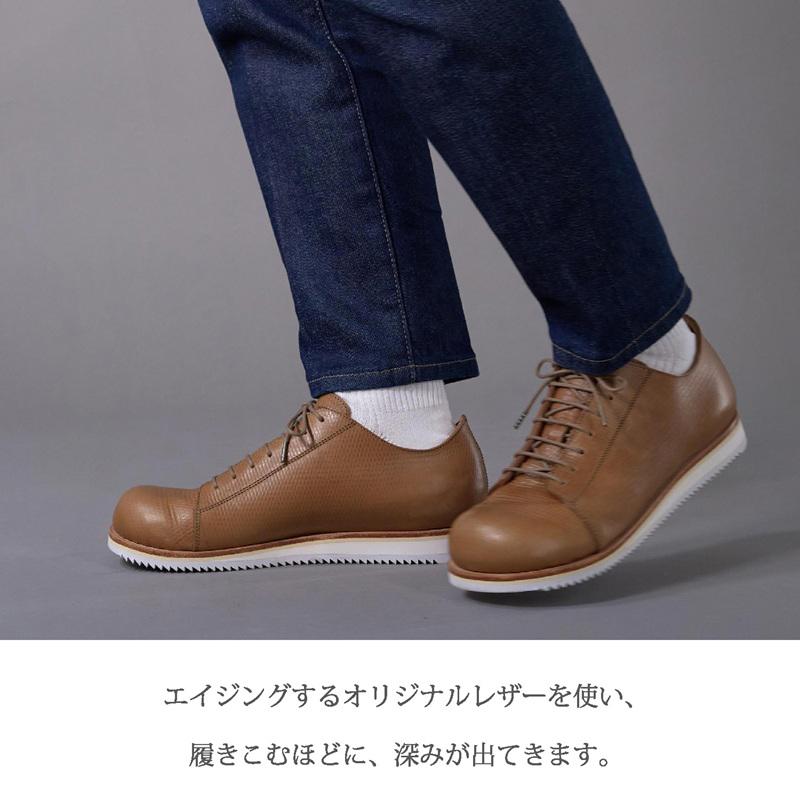 【フレッシュブラック】Classic Sneakers DECO スニーカーソールタイプ《 日本製 DECO 革靴 皮 ファッション レザー 靴 》【2425N08025_01】