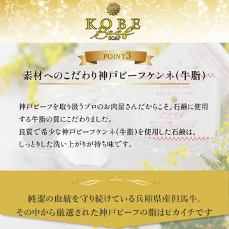 無添加神戸ビーフ石鹸・ハンドクリーム「乳白の潤い」【2402P07310】