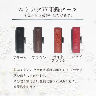ブラックダイヤ チタン【ジュエリー印鑑】(JEWELRY INKAN)15mm【2456S09809】