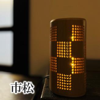 竹伝喜(ちくでんき)【4種類の文様からセレクト】《 テーブルライト フロアライト 国産 竹林 ライト 照明　》【2402M10902】