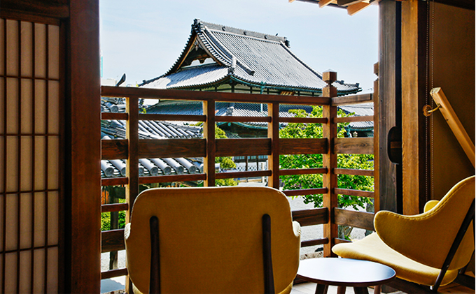 古民家旅館『Kariya Ryokan Q』1泊2食付き【離れ「躑躅」】ペア宿泊券