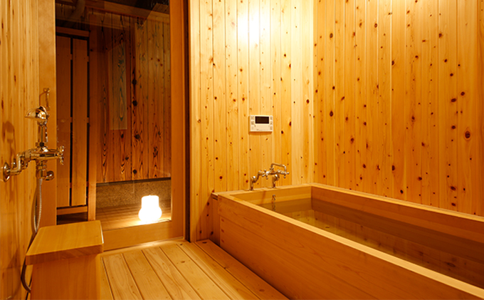 《平日限定》古民家旅館『Kariya Ryokan Q』檜風呂付のお部屋でのんびり【夕食付日帰りプラン】ペア