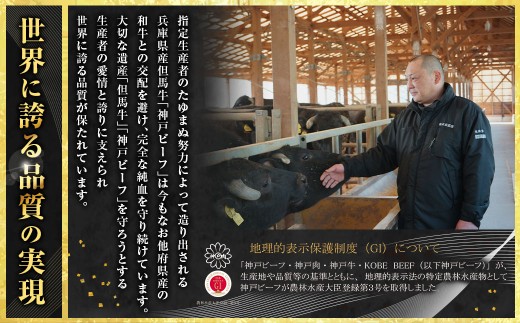 神戸牛 ロースステーキ 約250g×4枚 計約1kg AKST10