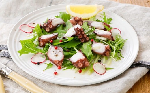 赤穂坂越産 ボイルカット たこ 約200g×3パック 合計：600g タコ 蛸 海鮮 魚介