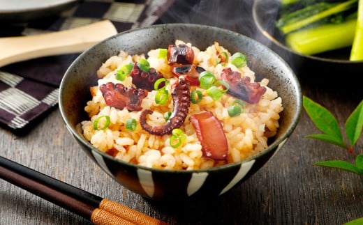 たこめしの素 3缶セット タコ 魚介類 加工食品 蛸 炊き込みご飯の素