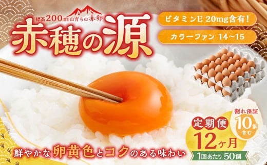 【12ヶ月定期便】 赤穂の源 50個