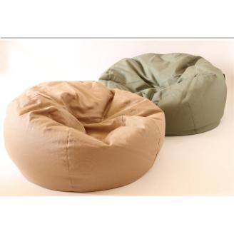 【抗ウイルス・抗菌加工 日本製】 ビーズクッション1人用（ミリタリーグリーン）　20-48-４