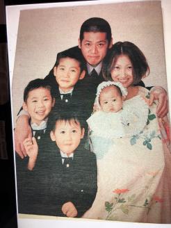 【写真ファブリックパネル】播州織生地オリジナル写真織りインテリア　57-1