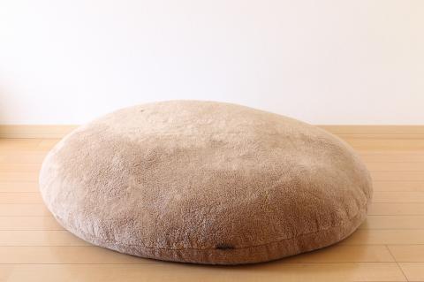 【さらに特大ビーズソファ】DaractionⅢ（ベージュ）　44-32-2