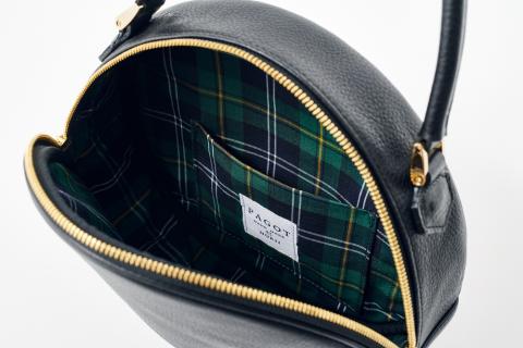 【horii.】ラウンドバッグ "アドレ"ショルダーベルト付き (180-3)