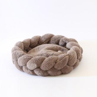 【ペット用ビーズソファ】sopo me サラウンドクッション（ＴｙｐｅＨ） SSサイズ モカ　（37-20-1）