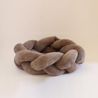 【ペット用ビーズソファ】sopo me サラウンドクッション（ＴｙｐｅＨ） Sサイズ モカ　（41-8-1）