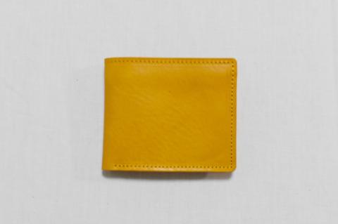 【horii.】鞄職人が手掛ける【ベーシックウォレット】イエロー (44-39） イエロー