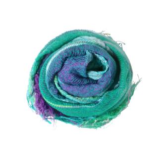 【tamaki niime】播州織コットン100％ ルーツショール（スモール）　08-3