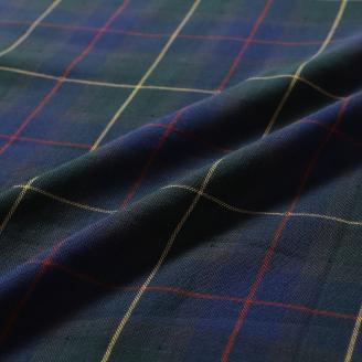 【播州織】トリプルガーゼ　フェイスタオル ブルー　（08-33-2）