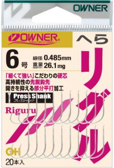 【オーナーばり】ヘラ鈎セット（５種・計25袋）　22-13