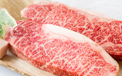 【川岸畜産・期間限定】神戸ビーフ 牝　極厚サーロインステーキ２枚 （約500g） kawagishi-24