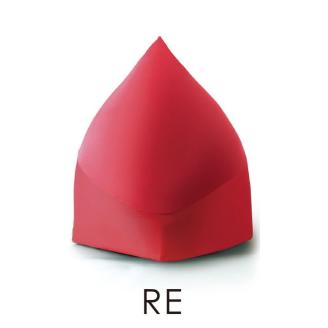 【MOGU】ビーズソファ「MOUNTAIN TOP（マウンテントップ）」（本体・カバーセット）レッドRE　80-4-4