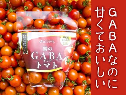 【霧のトマト】 霧で育てたおいしさ抜群の味＋機能性表示食品GABA ミニトマト300ｇ×4パック　07-25