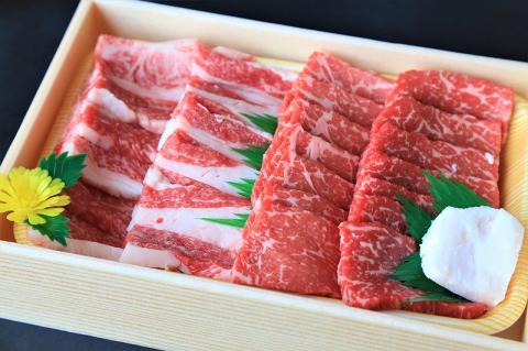 【幻の神戸ビーフ・けんしん亭】　「黒田庄和牛」ＢＢＱセット 肉500ｇ＋７色野菜 （44-44）