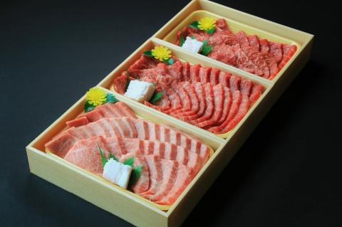 【幻の神戸ビーフ】【最短7営業日発送】黒田庄和牛 焼肉３種食べ比べセット 1.2kg  60-1