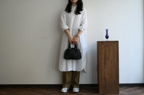 【horii.】クラシックバッグ "エマ”　ブラック　（110-24-BK）