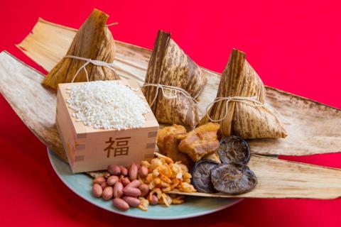 【点心 1番人気】手作り台湾ちまき5個セット ～地元で大人気の「笑仁。」の逸品～　10-99