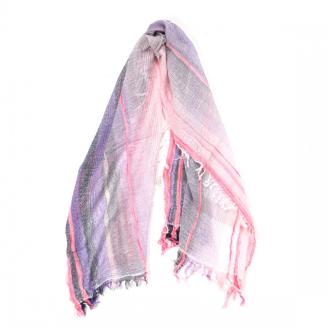 【tamaki niime】播州織コットン100％ ルーツショール（スモール）　08-3