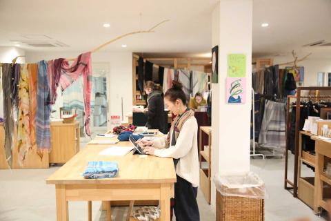 【tamaki niime】全身コーディネート引換券 <播州織コットン100％>～工房見学付き　500-1