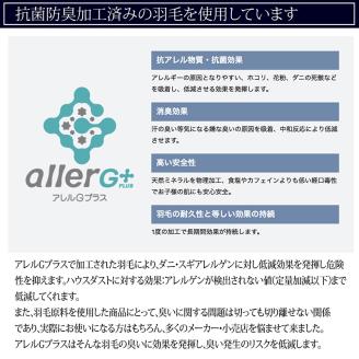 【ando more】日本製ダウンクッション（43×63㎝）　40-27