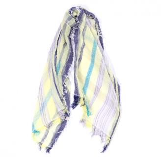 【tamaki niime】播州織コットン100％ ルーツショール（スモール）　08-3