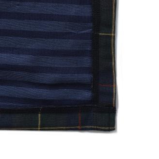 【播州織】トリプルガーゼ　フェイスタオル ブルー　（08-33-2）