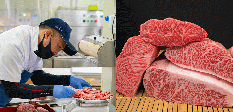 【川岸牧場】神戸ビーフ牝・定期便 ２回コース「鶴亀」 （計1.6kg） 125-4