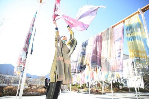 【tamaki niime】全身コーディネート引換券 <播州織コットン100％>～工房見学付き　500-1