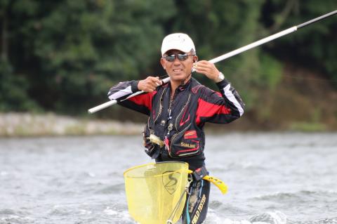 235-1【日本製・鮎竿】FM-X AYU SG 超硬コロガシ 100