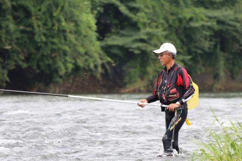 349-2【日本製・鮎竿】FIELD MASTER 裕輝 急瀬 PB 85