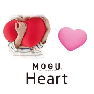 [MOGU]ビーズクッション「Heart(ハート)」ショッキングピンクSPK 075-2-2