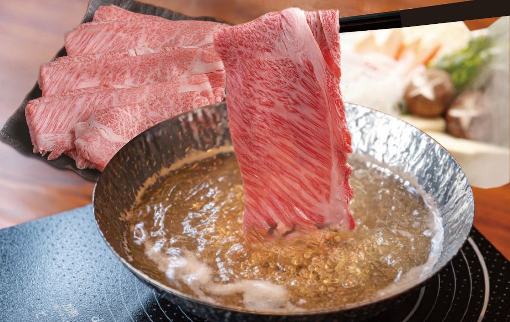 神戸牛(神戸ビーフ) しゃぶしゃぶすき焼きセット（かたロース・かたもも）1200ｇ