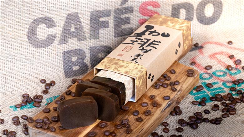 金覆輪と珈琲羊羹の詰め合わせ