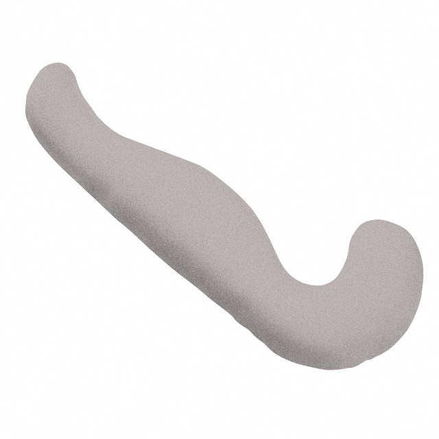 MOGU プレミアム気持ちいい抱きまくら SGY（シルバーグレー） シルバーグレー