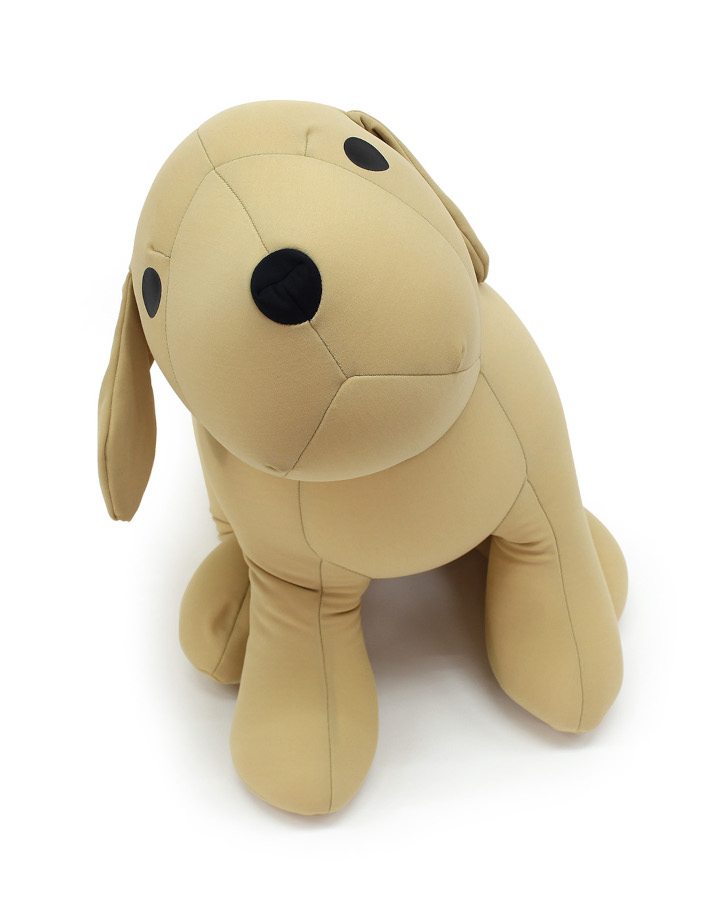 MOGU おすわりラブラ ライトベージュ ライトベージュ