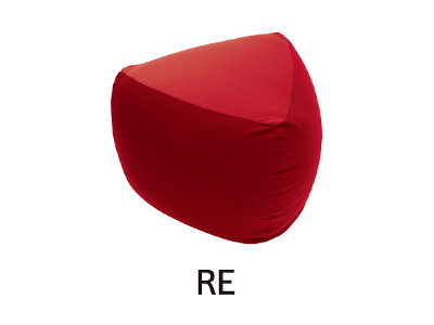 MOGU 三角フィットソファ RE（レッド） レッド