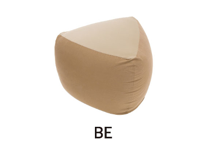 MOGU 三角フィットソファ BE（ベージュ） ベージュ