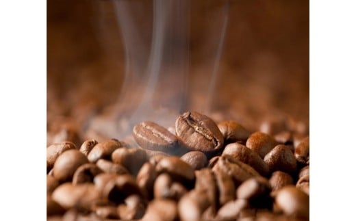 自家焙煎珈琲豆1kg（中挽）&caramelチーズケーキ【北海道・沖縄・離島　配送不可】 コーヒー豆の状態：中挽