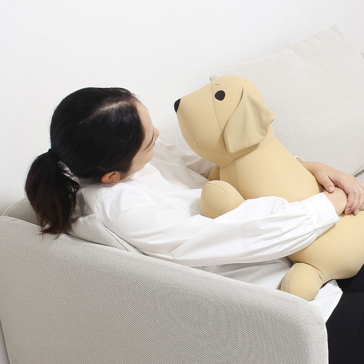 MOGU おすわりラブラ ブラック ブラック