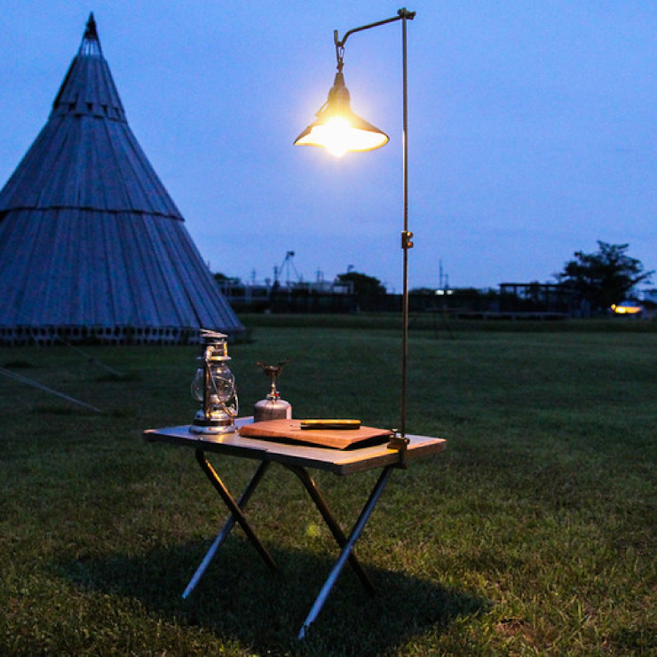 【FEDECA】バークランプランタンスタンド 000892