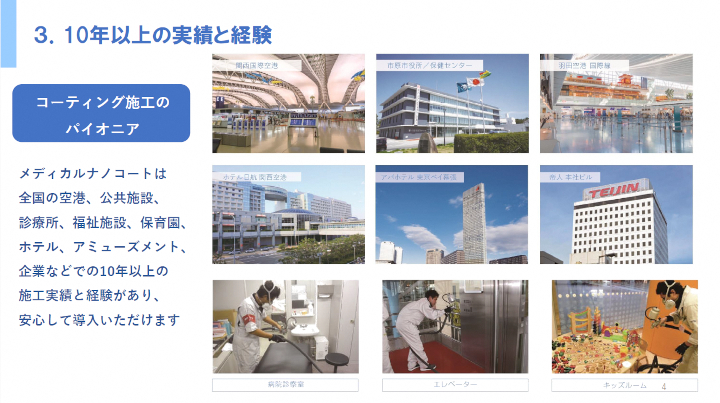 メディカルナノコート1万円分（生活用品、家具、建材などへの抗菌コーティング）