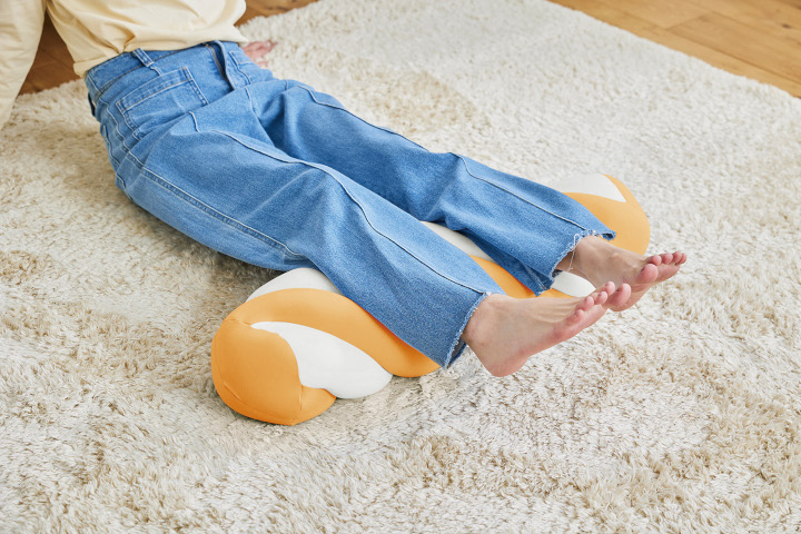 MOGU ツイストマシュマロ〈ロング〉 イチゴ イチゴ